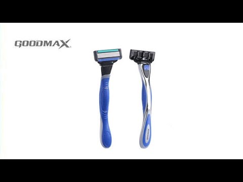 Goodmax Six blade mens metal system razor
