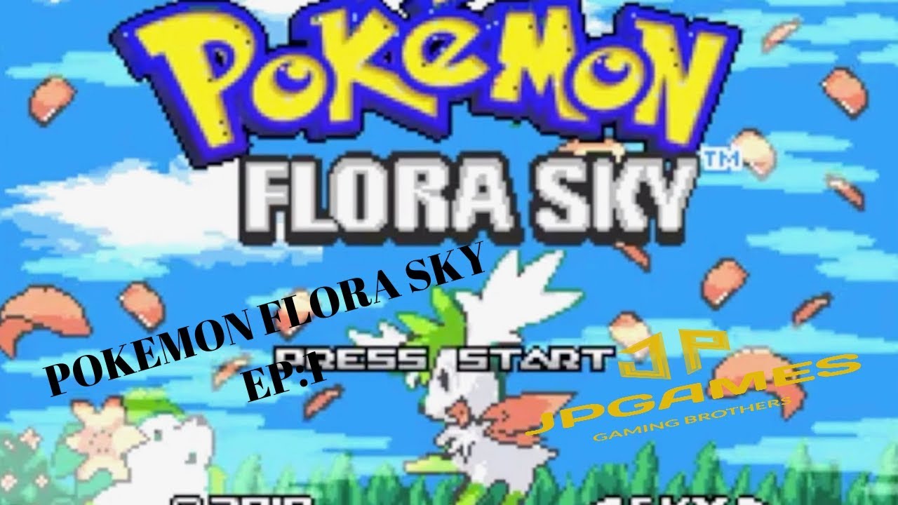 "A NEW ADVENTURE" LET'S PLAY POKEMON FLORA SKY NUZLOCKE EP1 W/JPGames