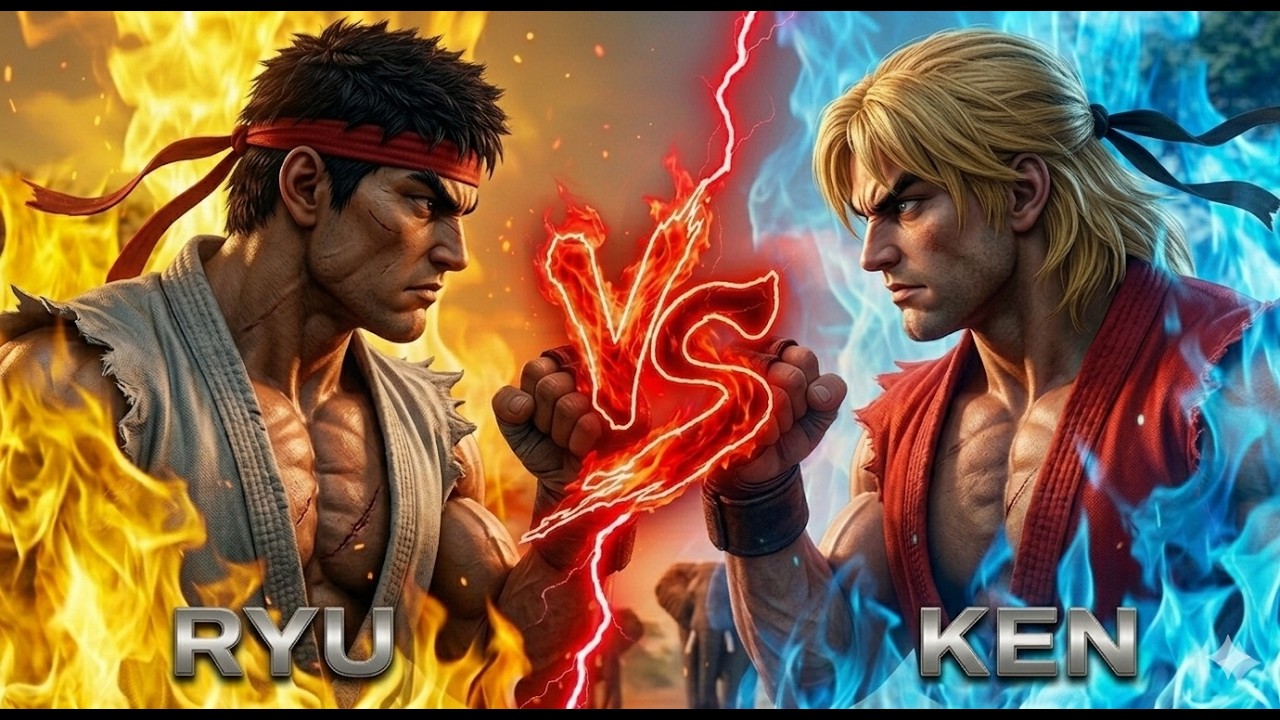 Ryu vs Ken But It's Peak Ultra Street Fighter IV - YouTube