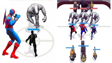 Merge Master: Super Hero - Gameplay Walkthrough Part 1 (Android, iOS)