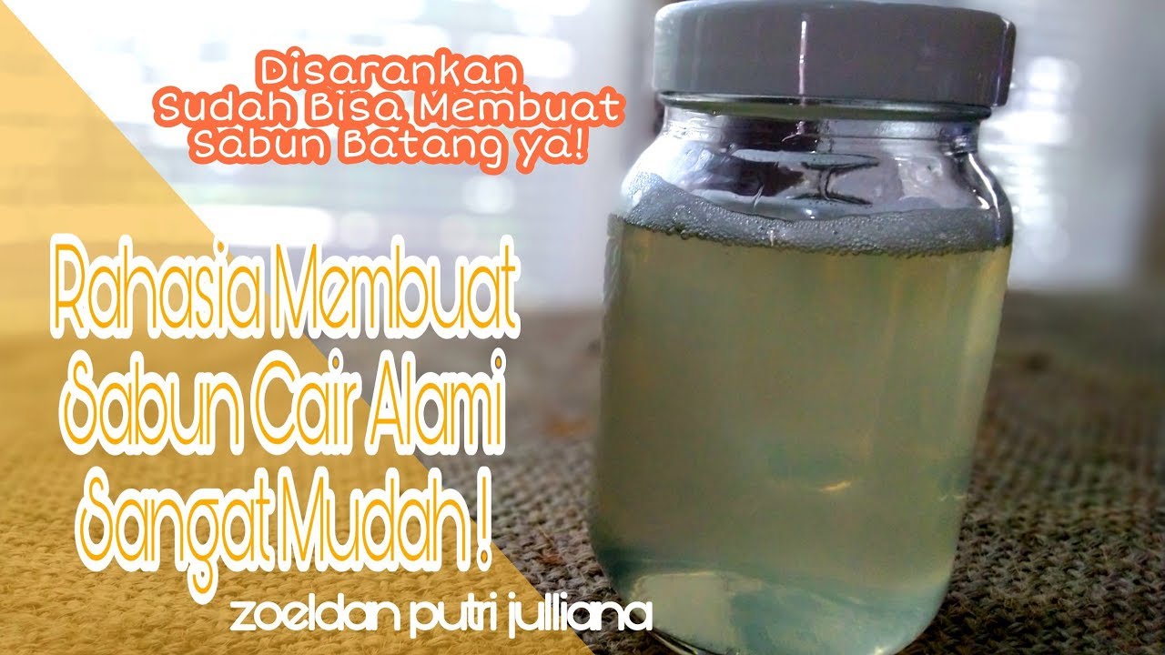 DiRumahAja nya kita bikin SABUN CAIR yuk! | RAHASIANYA Rumus 3 10 2 12
