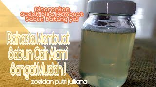 DiRumahAja nya kita bikin SABUN CAIR yuk! | RAHASIANYA Rumus 3 10 2 12 18 1day