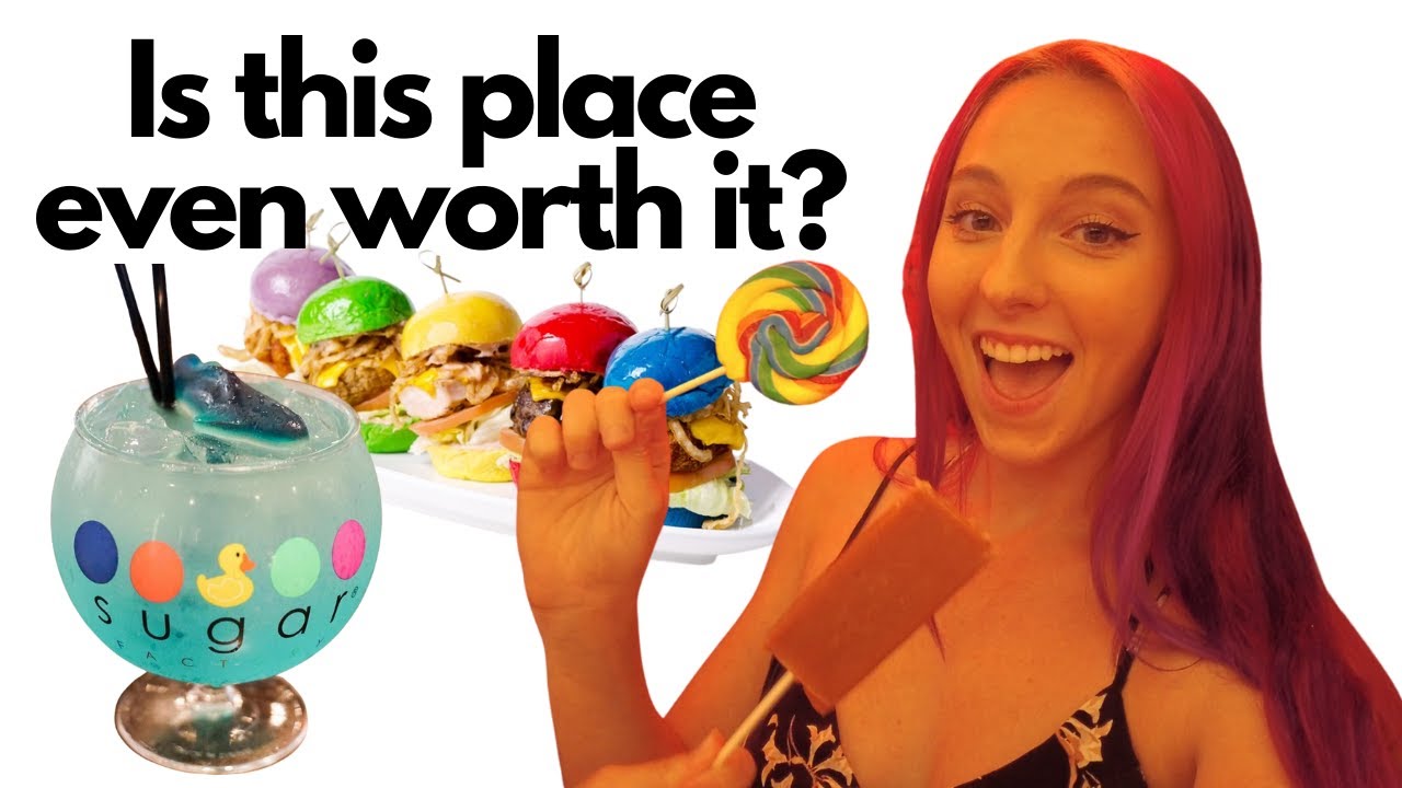 Dietitian's Review of The Sugar Factory | Is The Food Worth The Hype?