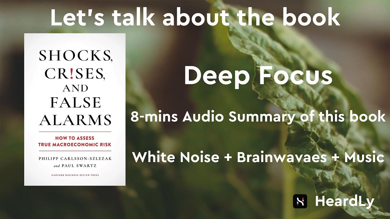 Deep Focus WhiteNoise+Brainwaves+Music Read the book in 8 minutes