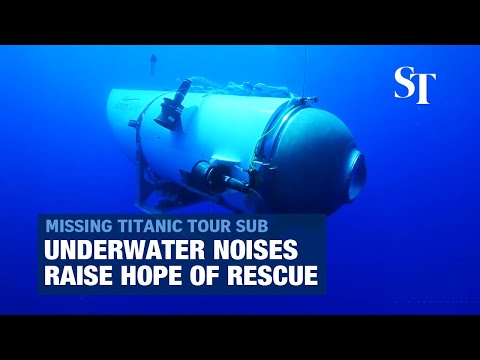 'Underwater noises' detected