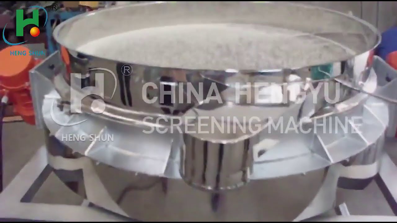 flour sieving Low Profile Flow-Thru separator machine