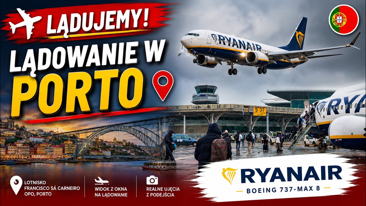 Lądowanie w Porto