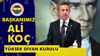 Başkanımız Ali Koç'un YDK Konuşması | 24 Nisan 2021