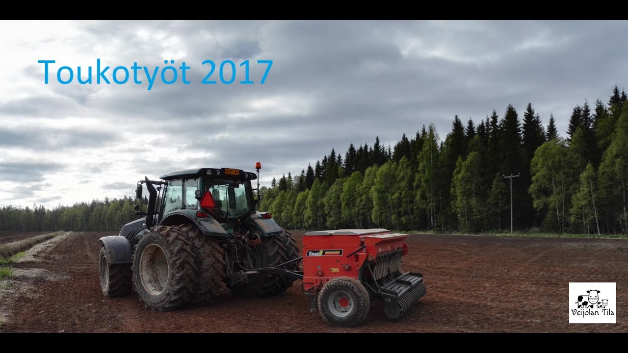 Toukotyöt 2017 Veijolan Tilalla