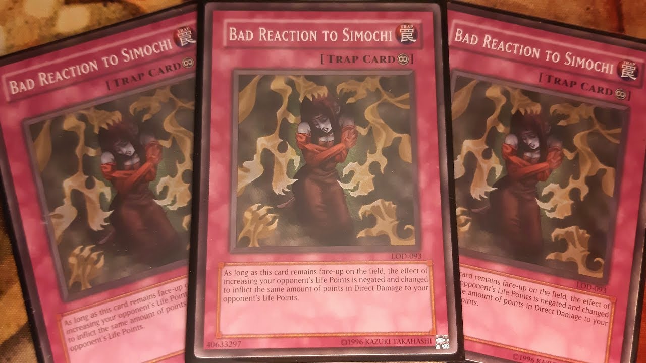 yugioh simochi deck Goat Format Deck: Bad Reaction Burn (Simochi)
