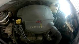 Renault 1.4 8V Jak Wymienić Czujnik Położenia Wału Korbowego - Youtube