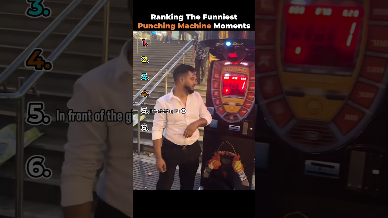Ranking The Funniest Punching Machine Moments 🤣 