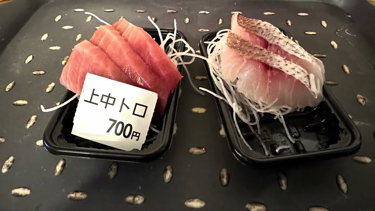 築地市場場外。たらふく食べてたらふく飲む旅。2025年11月1日