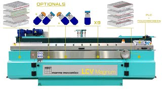 MARMOMECCANICA LCV M-V/O DİKEY ALIN PAH CİLA MAKİNESİ