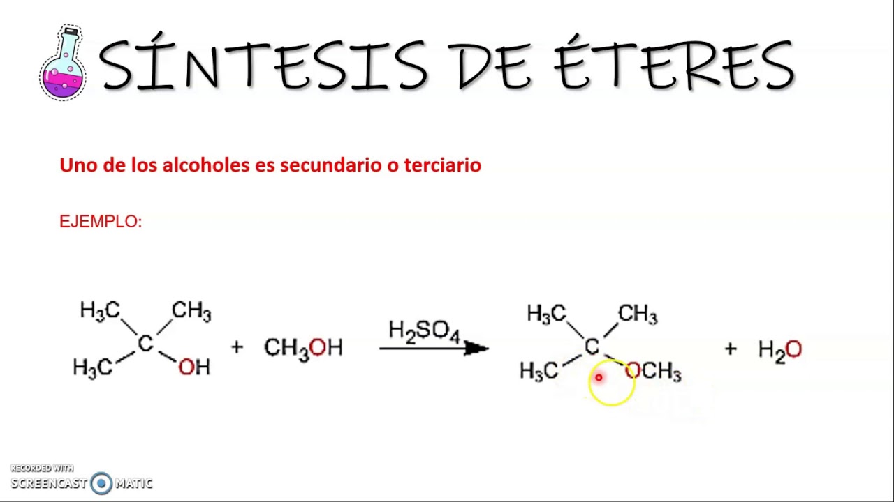 SÍNTESIS Y REACCIONES DE LOS ÉTERES YouTube SÍNTESIS Y REACCIONES DE LOS ÉTERES YouTube