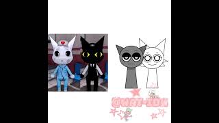 If Gray and Wenda meet Secret Agent w Head Nurse XD||#sprunki#animalhospital#fahh