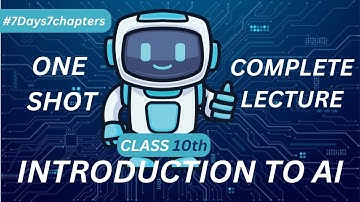 Class 10th Introduction to AI One Shot I Code 417 I AI by Madhuri Ma