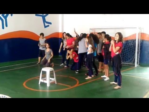 Aula de Teatro no Colégio Poeta Manuel Bandeira