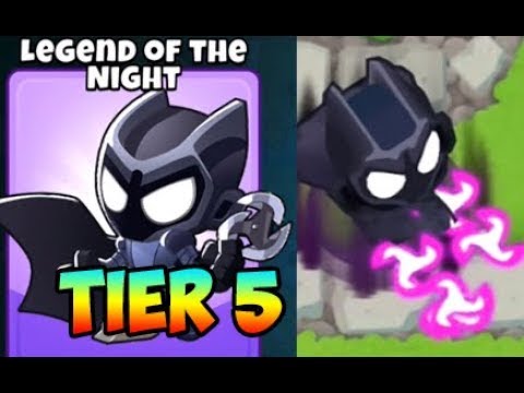 Bloons TD 6 - LEGEND OF THE NIGHT - 5TH TIER SUPER MONKEY