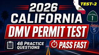 2026 California DMV Permit Test# 2