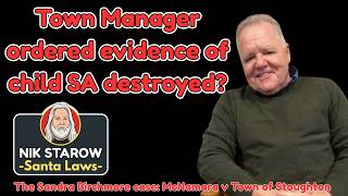 Stoughton Town Manager ordered evidence destroyed?