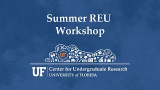 Summer REU Workshop