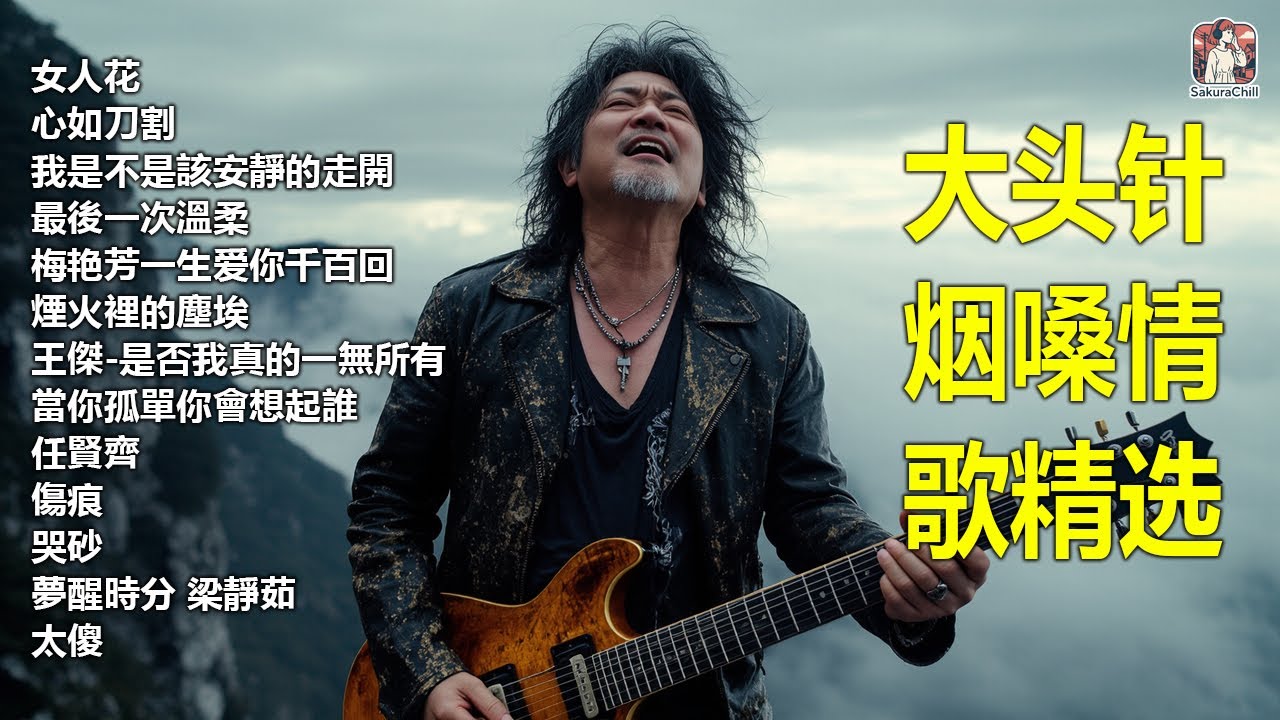 大頭針 14【大头针 · 烟嗓情歌精选】那些年我们听到心碎的歌🔥 翻唱合集#女人花#心如刀割#我是不是該安靜的走開#最後一次溫柔#梅艳芳一生爱你千百回#煙火裡的塵埃