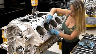 Inside Chevrolet’s V8 Engine Plant – Building Powerful Engines that last 200,000+ miles