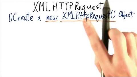 XMLHttpRequests