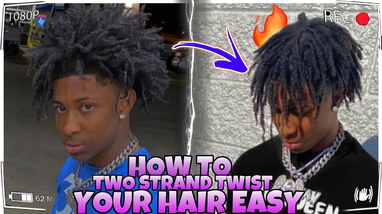 HOW TO TWO STRAND TWIST YOUR HAIR FAST IN 2022🔥