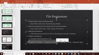 16- Windows - File System & File Permissions