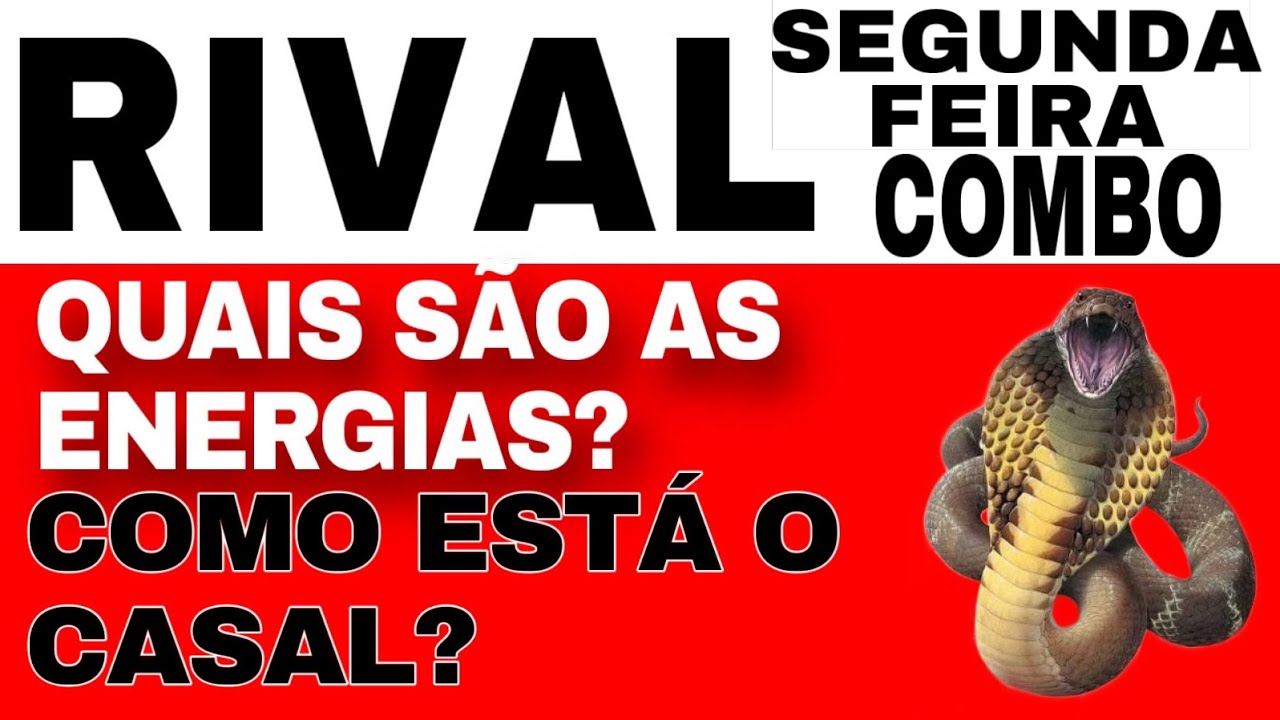 RIVAL COM ELE (A) SEGUNDA FEIRA HOJE COMO ESTÁ LÁ? TAROT BARALHO CIGANO COMBO ANIOR
