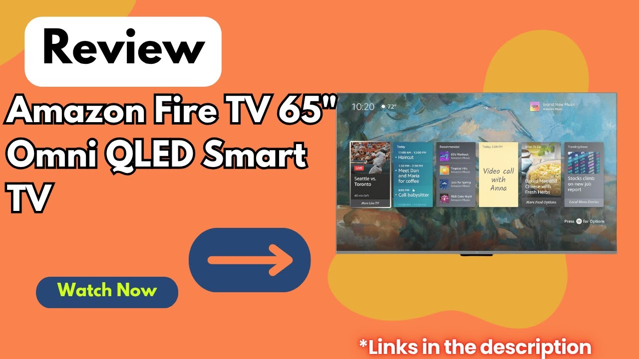 Best 4K QLED Smart TV 2025 Review | Stunning HDR, Alexa Hands-Free & Fire TV Features!