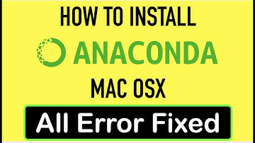 Install Anaconda MAC OSX - ZSH ERROR fixed!