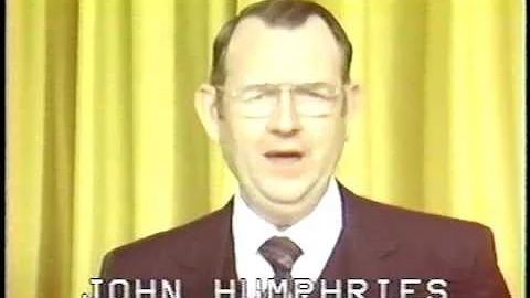 Rev. John Humphries - Television Broadcast (1980's)