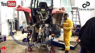 Hiç Böyle Görmediniz Çekiştirme Sonucu Yay Kıran Mey Ferguson 5450 Dyna 4 Tamir Bölümü