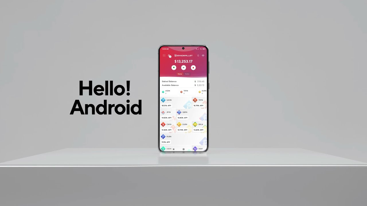 Hello Android! Enno Wallet is on Google Play Store.