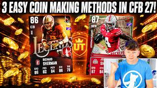 3 EASY COIN MAKING METHODS IN CFB 27 YOU NEED TO TRY!