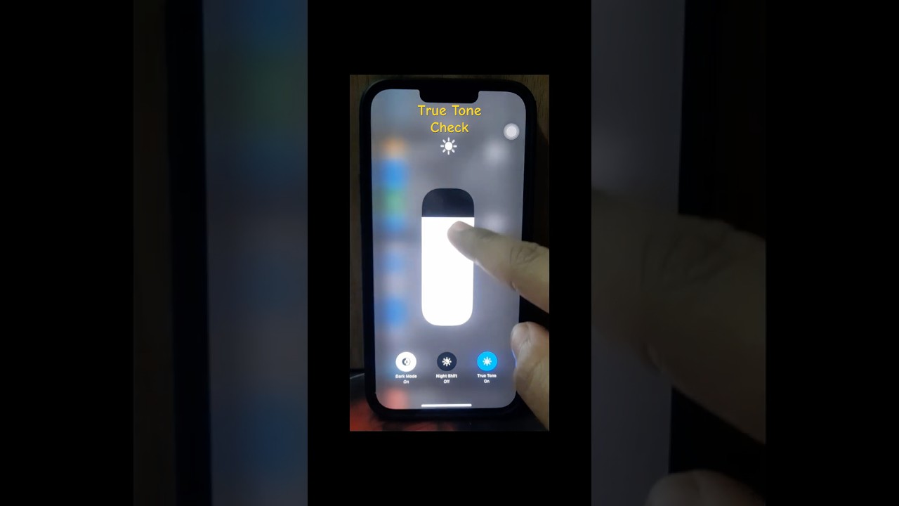 How to check iphone display is original 