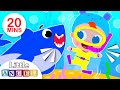 Baby Shark Does the Shark Dance | Kids Songs and Nursery Rhymes by Little Angel