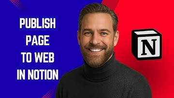 How to Publish a Page to the Web in Notion – Simple Notion Tutorial for Beginners