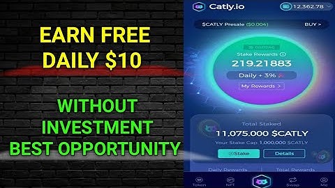 $catly.io EARN $10 FREE DAILY | online earning without investment