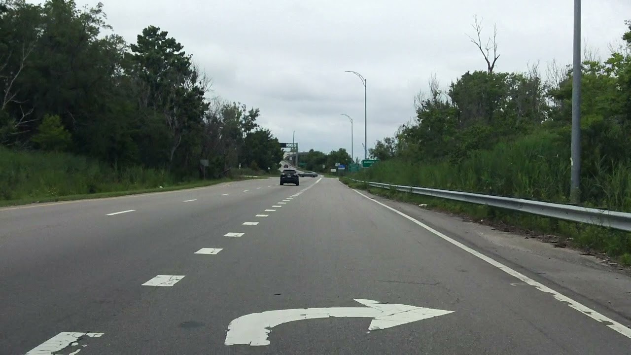 Cape Fear Memorial Bridge southbound