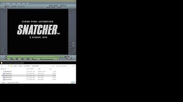 [MSX] Loading Snatcher English translation on BlueMSX