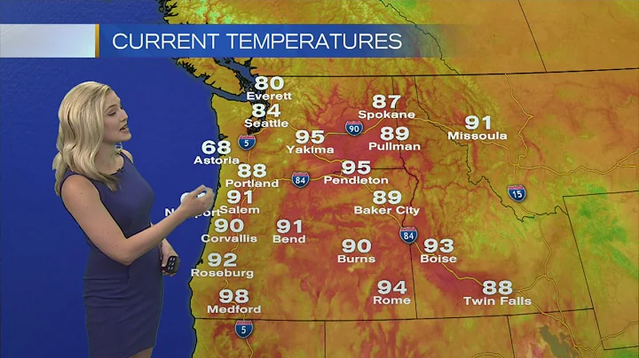 4pm Tuesday Evening Forecast KOIN 6 News July 25, 2017