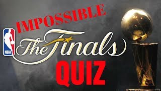 The ULTIMATE NBA Finals Quiz (IMPOSSIBLE) - 2007-2017