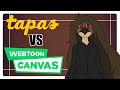 💥TAPAS VS WEBTOON💬 Which One Is Better For Your Comic?