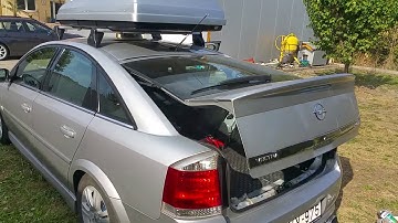 Opel Vectra C GTS trunk lid opening with remote key 2.1