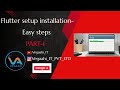 "Flutter Setup Part 1: Install Flutter SDK & Configure Your Environment (Windows)