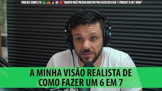 A MINHA VISÃO REALISTA DE COMO FAZER UM 6 EM 7 | ERICO ROCHA